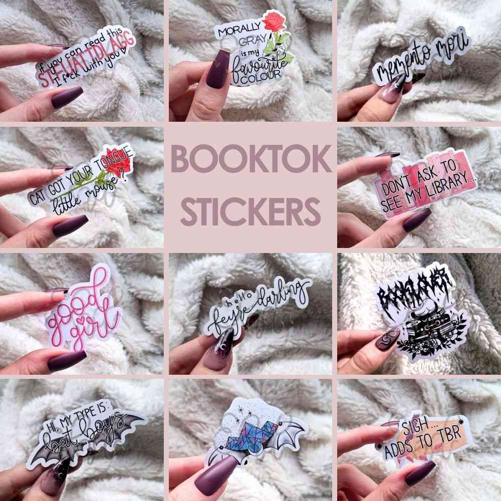 EvyHandmadeDesign Ghost - If You Have Ghost Autocollant - Blanc/Lilas